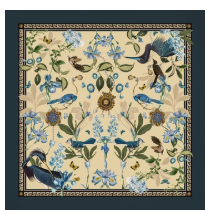 Turquesa Blue Scarf