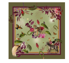 Natura Double Green Scarf