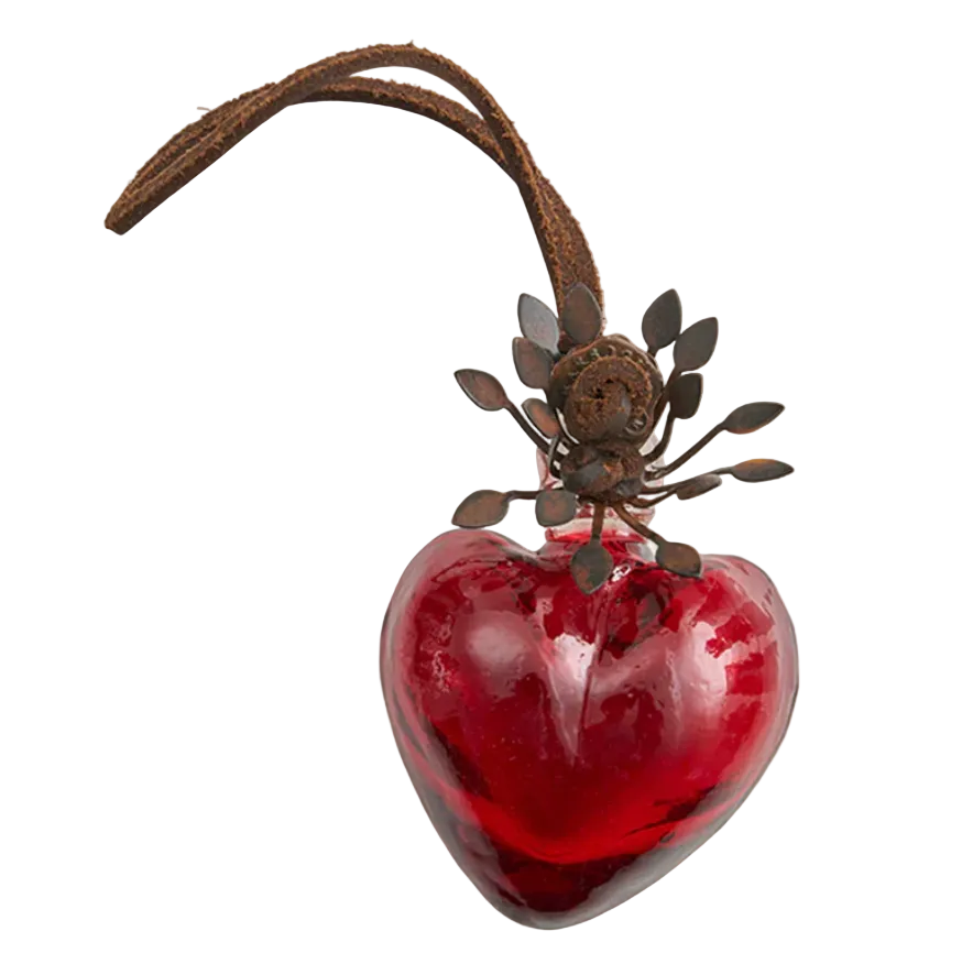 Adelita Heartblessing - Red Glass