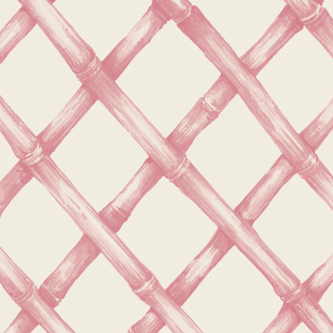 Pink Lattice Cocktail Napkin - Pack of 20
