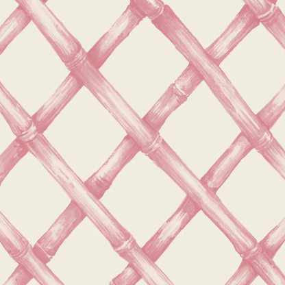 Pink Lattice Cocktail Napkin - Pack of 20
