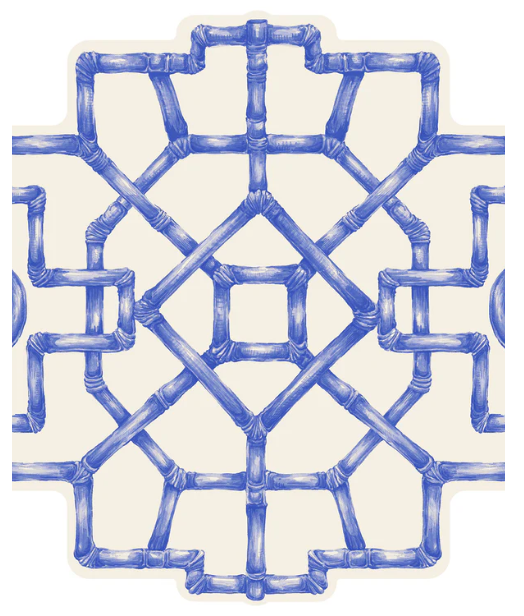 Die-cut Bamboo Placemat - 12 Sheets