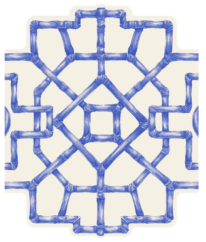 Die-cut Bamboo Placemat - 12 Sheets