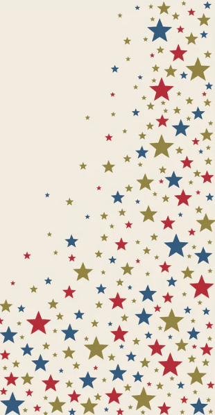 Star-Spangled Guest Napkin - Pack of 16