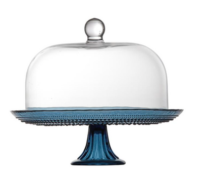 Jupiter Cake Stand and Dome 13"