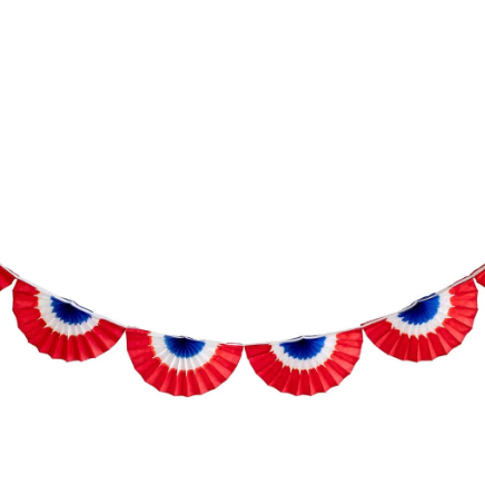 Honeycomb Patriotic Bunting