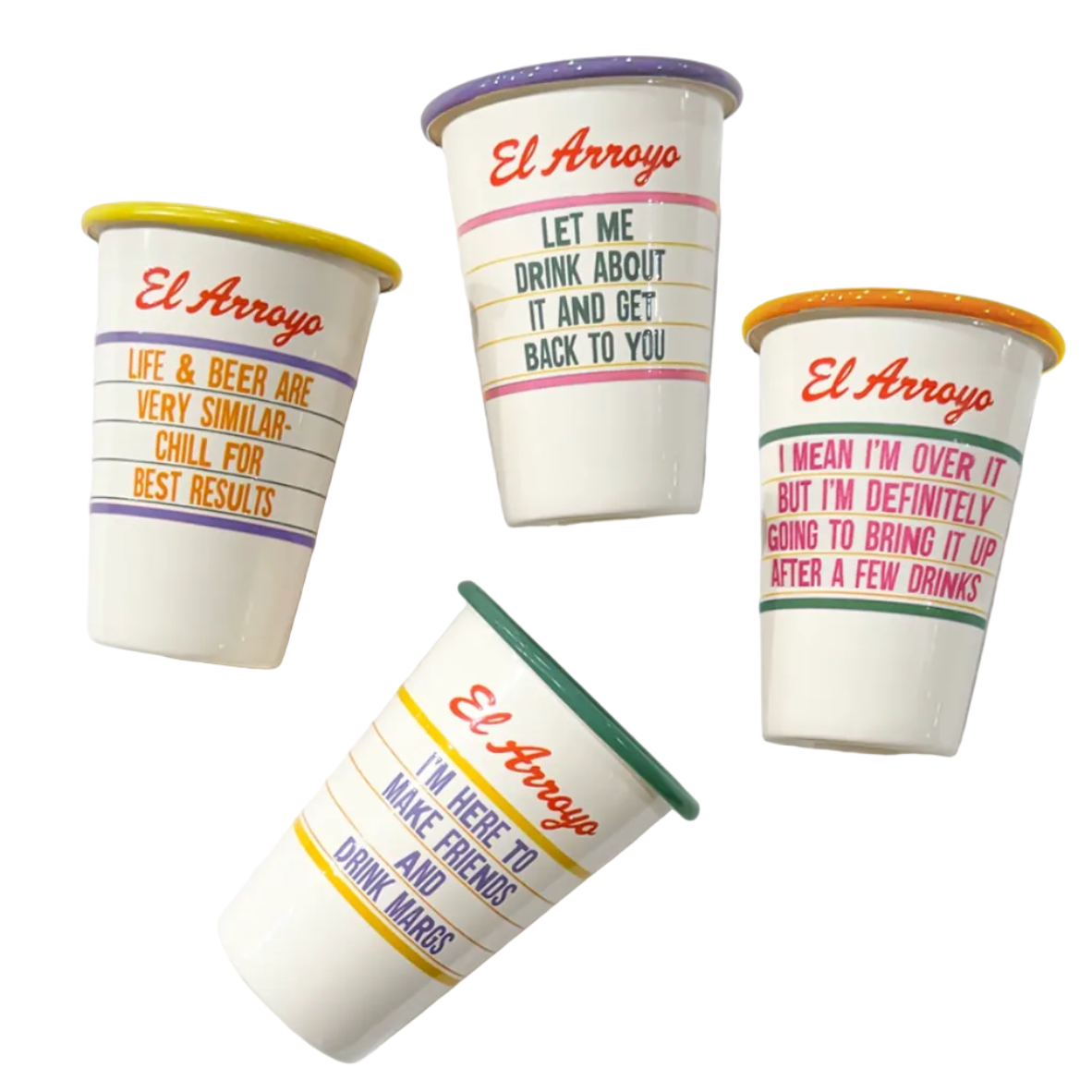 Enamel Marquee Cup
