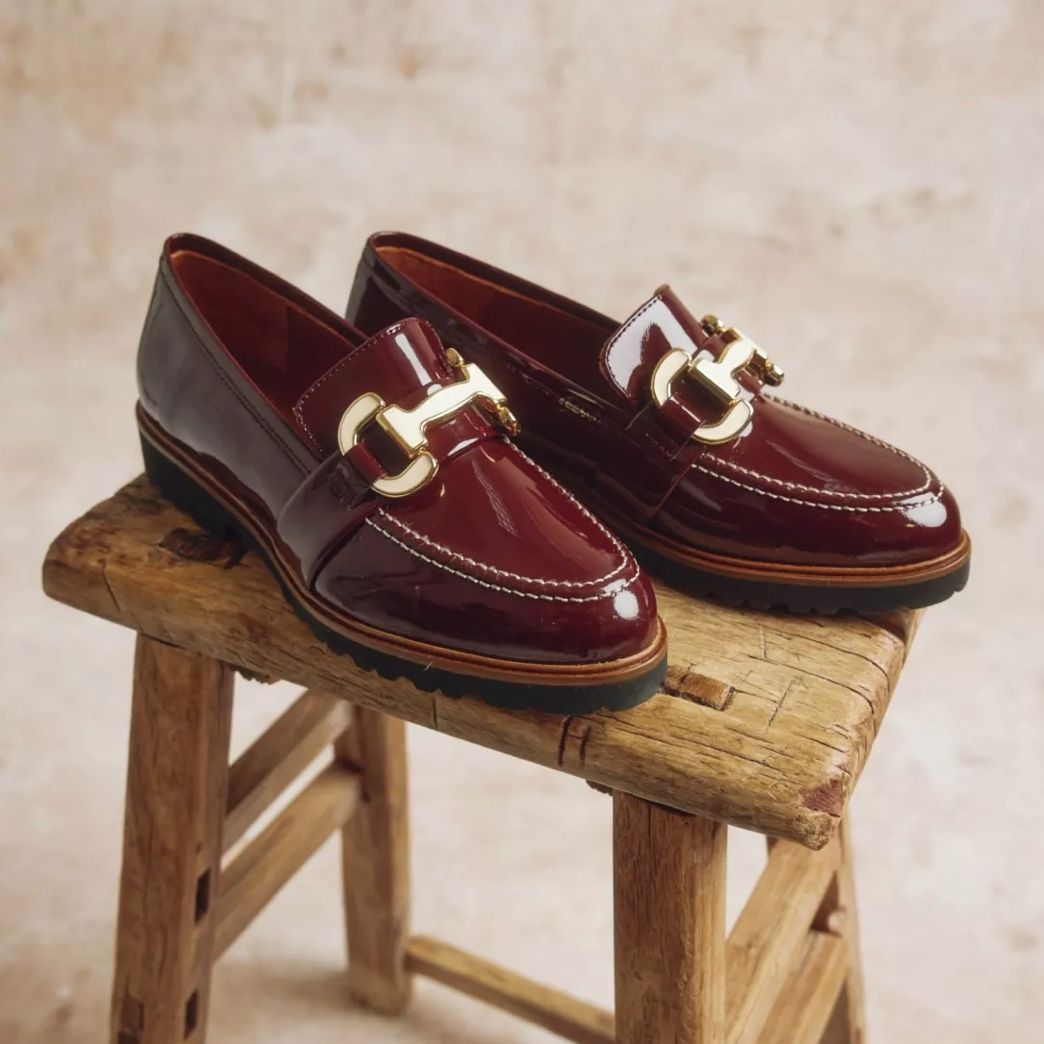Low Monti Patent Loafer