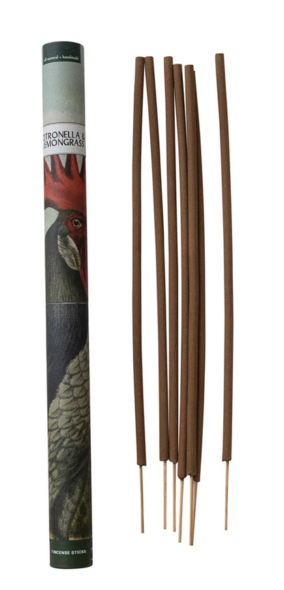 All Natural Scented Outdoor Incense Sticks - 7 Piece