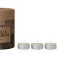 Citronella & Lemongrass Scented Tealights in Box - Set of 24