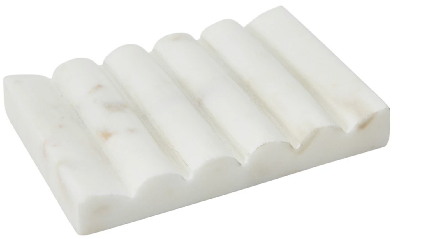 Carved Marble Soap Dish
