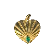 Truth in Love Heart Charm