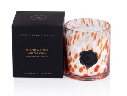 Apothecary Opal Glass Candle