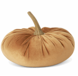 Colored Velvet Stuffed Pumpkin