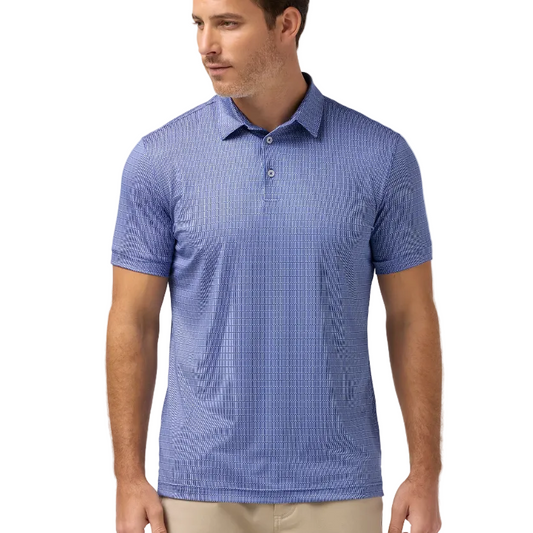 Versa SS Polo - Cobalt Tee Time