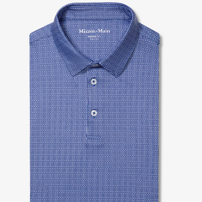 Versa SS Polo - Cobalt Tee Time
