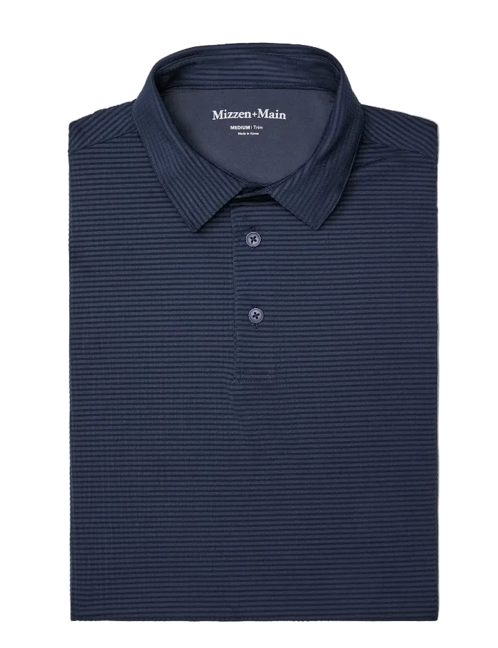 Copa SS Polo - Navy Solid