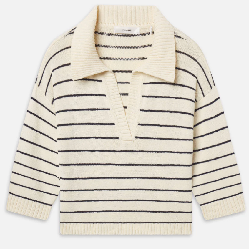 The Striped Easy Pullover