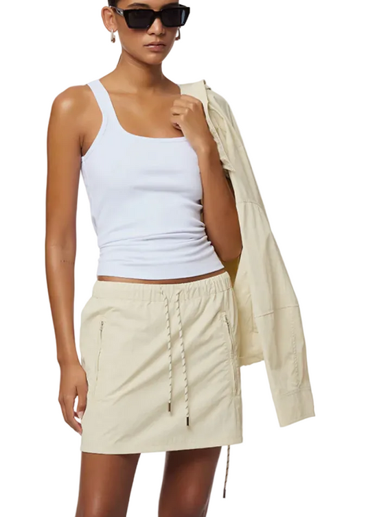 Ada Mini Skirt - Off White