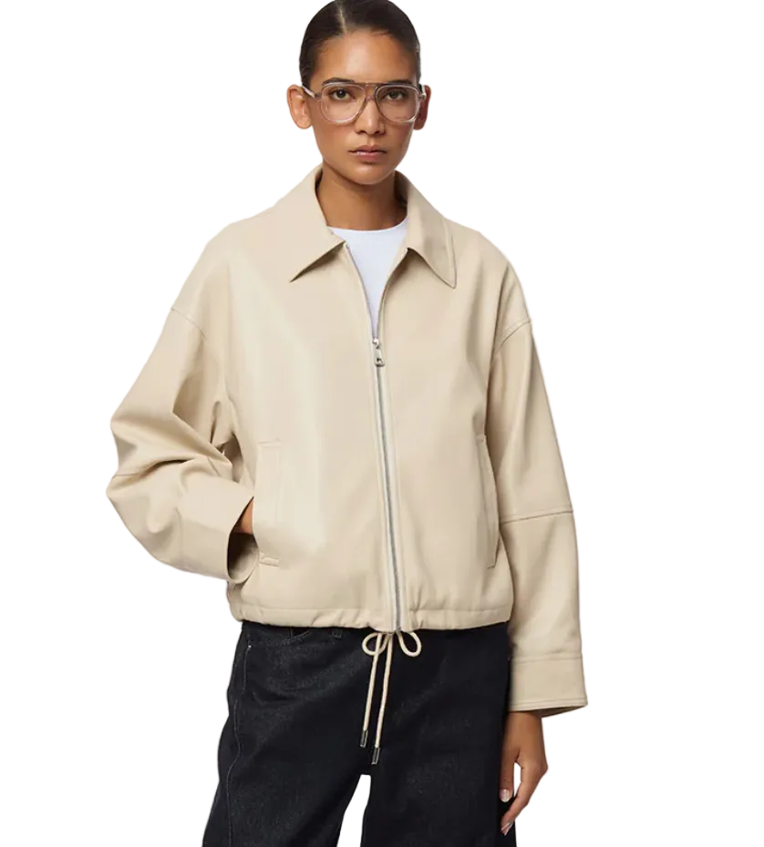 Ada Sans Leather Jacket