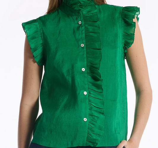 Marfa Top - Kelly Green