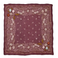 Embroidered Floral Bandana