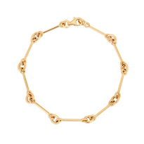 Bone Link Chain Bracelet