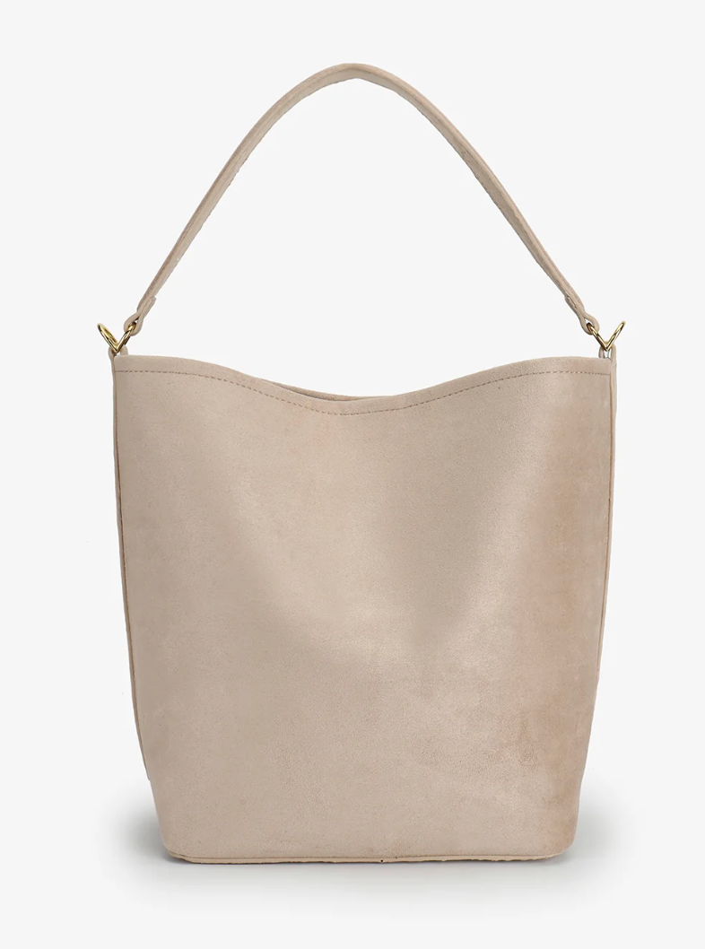 Feigh Faux Suede Shoulder Bag