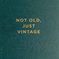 Vintage Birthday Greeting Card