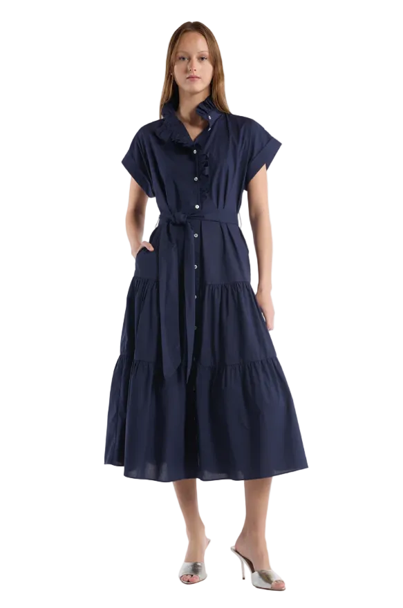 Jonah Dress - Navy