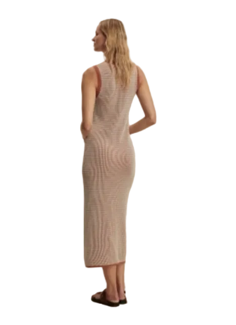 Albane V-Neck Midi Dress