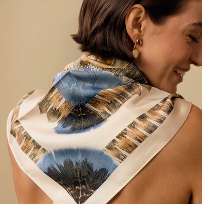 Brackish Silk Square Scarf