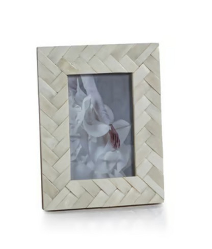 Braided White Bone Frame