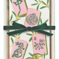Ceramic Guest Napkin Tray + Napkins - Mahjong