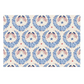 American Floral Placemat - Pad of 18 Sheets