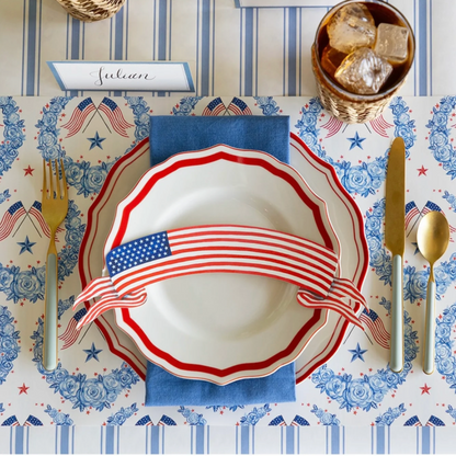 American Floral Placemat - Pad of 18 Sheets