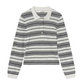 The Striped Long Sleeve Polo