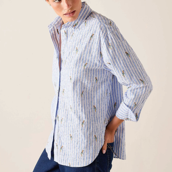 Sea La Vie Runaround Button Down Top