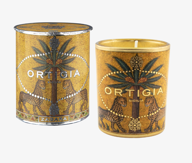 Zagara Decorated Candle