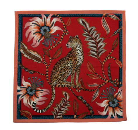 Leopard Napkins - Set of 2