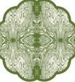 Scalloped Paper Placemats