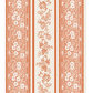 Pumpkin Burleigh Stripe Guest Napkin - Pack of 16