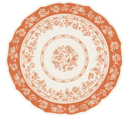 Die-cut Pumpkin Regal Placemat - 12 Sheets