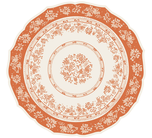 Die-cut Pumpkin Regal Placemat - 12 Sheets