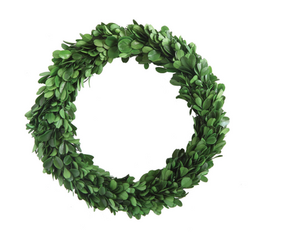 Preserved Boxwood Wreath