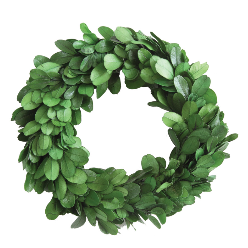 Preserved Boxwood Wreath