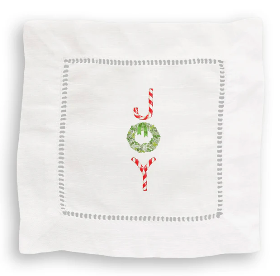French Graffiti Cocktail Napkin