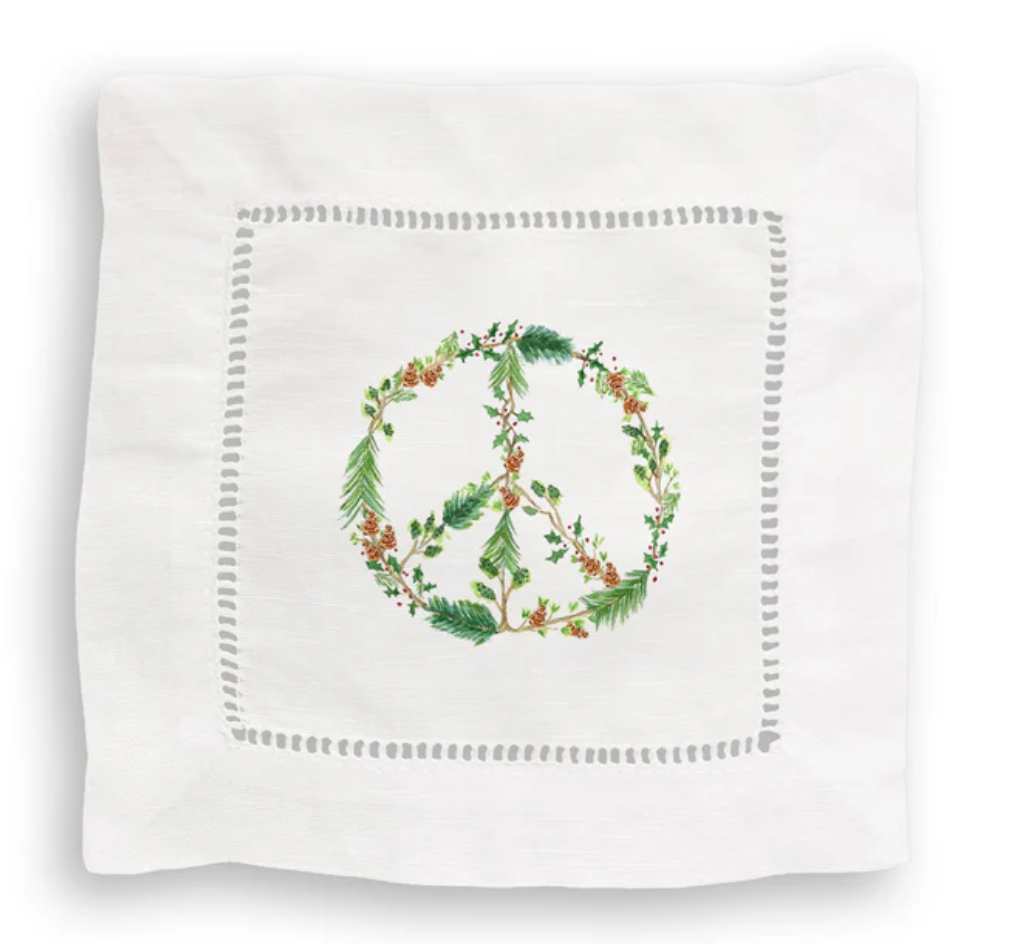 French Graffiti Cocktail Napkin