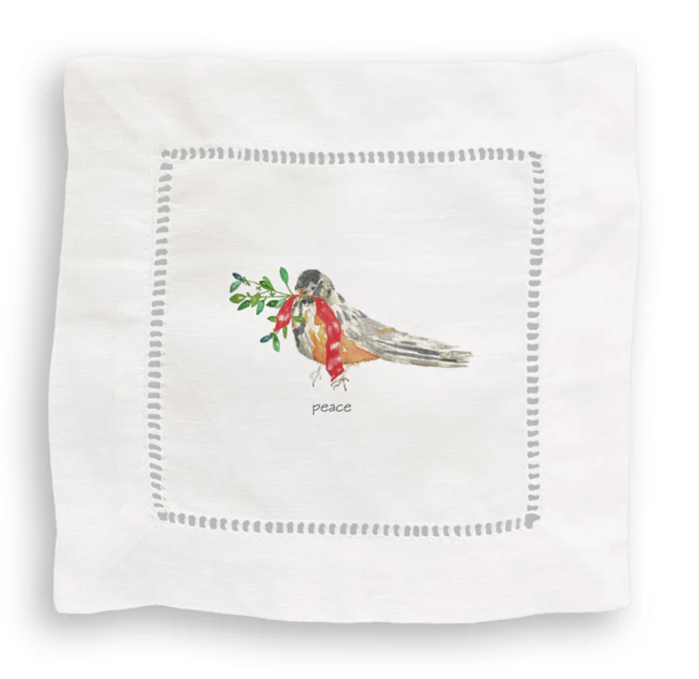 French Graffiti Cocktail Napkin
