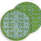 French Graffiti Reversible Vinyl Placemat